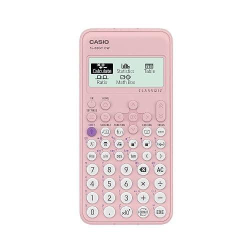 Casio fx-83GTCW Pink Scientific Calculator - Image 1