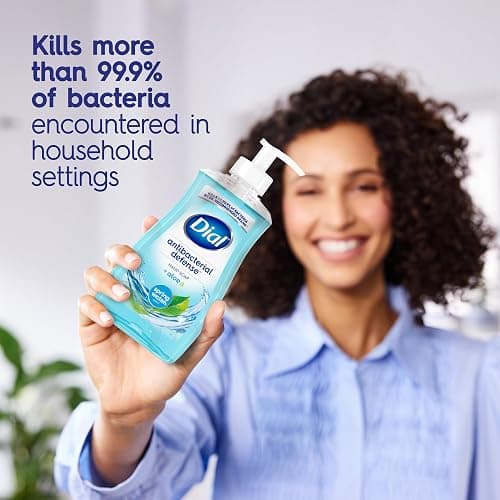 Dial Antibacterial Liquid Hand Soap, Spring Water, 11 fl oz (Pack of 4) thumbnail 2