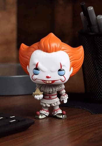 Funko Pop Movies: It - Pennywise with Boat - (Styles May Vary) Collectible Figure - Collectable Vinyl Figure - Gift Idea - Official Merchandise - Toys for Kids & Adults - Horror Fans thumbnail 2