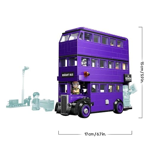 LEGO Harry Potter Knight Bus Adventure - Wizarding World Toy with 5 Collectible Minifigures plus Accessories incl. Wands - Prisoner of Azkaban Gift for 8+ Year Old Girls & Boys - 76446 thumbnail 3