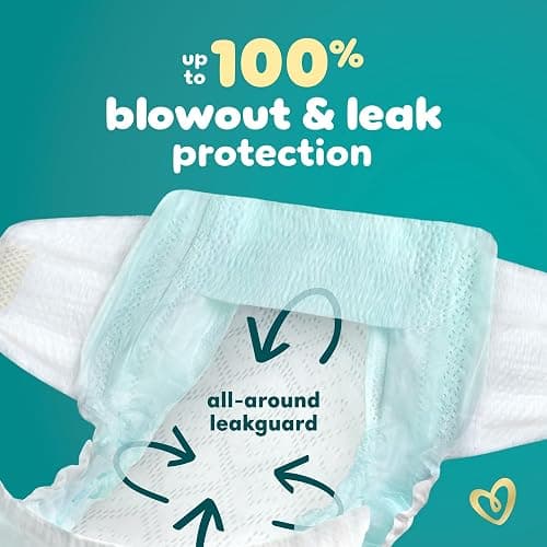 Pampers Swaddlers Diapers, Size 7 (26-50 lbs), 88 Count, Absorbent, Keeps Baby Dry and Comfortable, Skin Safe Disposable Baby Diaper (Packaging May Vary) thumbnail 7