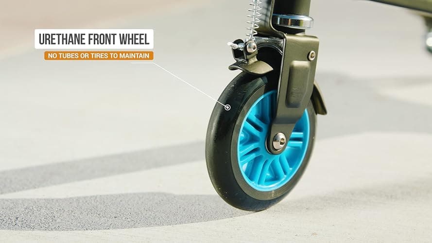 Razor Scooter Powerwing Classic Caster Scooter | Stand Up Drifter (Blue) | Body-Driven Caster; Drifts & 360 Spins | Iconic Wheeled Ride-On For Kids Age 6+ thumbnail 3