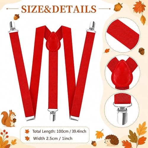 Honic Halloween Animal Costume for Women Include Chipmunk Ear Headband,Hat,Socks,Tutu Skirt and Suspenders thumbnail 6