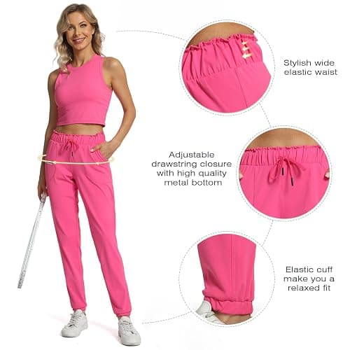 Haowind Joggers, Workout Sport Gym Pants, Yoga Running Pants thumbnail 6