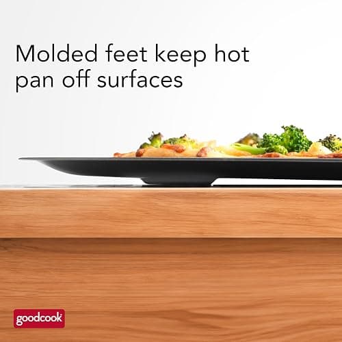 GoodCook AirPerfect Nonstick 16” Pizza Pan – Pizza Tray for Oven, Perforated Round Pizza Pan, Carbon Steel Baking Pan, Homemade, Frozen & Leftover Slices thumbnail 8