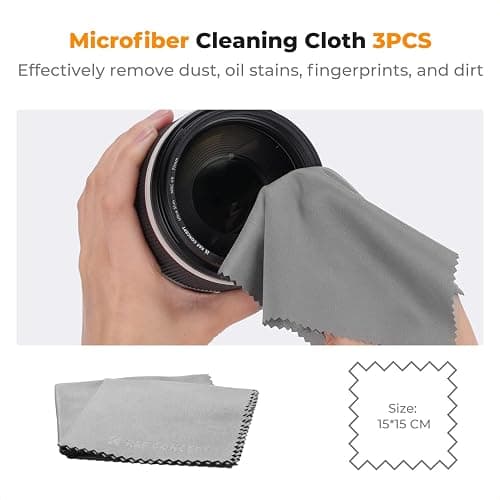 K&F CONCEPT 15-1 Professional Cleaning Kit for DSLR Cameras and Sensitive Electronics, Bundle with Lens Cleaner - Camera Accessories & Photography Accessorie for DSLR Camera Lens Filter Cell Phones thumbnail 6