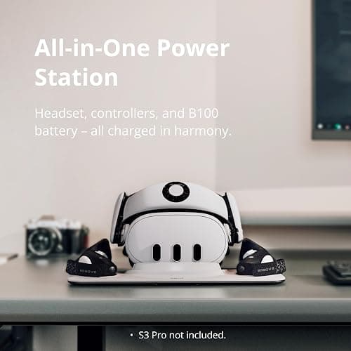 BOBOVR D3 Charging Dock, Wireless Charging for Controller, B100 Fast Charging,Compatible with Quest 3 thumbnail 5