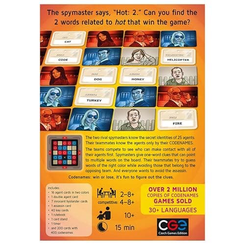 CGE Czech Games Edition Codenames Boardgame thumbnail 8