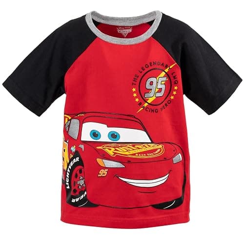 Disney Boys' T-Shirt and French Terry Shorts Set Toddler to Big Kid | 2-Piece Set, Crewneck T-Shirt, Comfortable Waistband, Soft Cotton Blend thumbnail 5