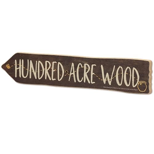 Disney Winnie the Pooh Hundred Acre Wood Arrow Wall Decor - Cute Winnie the Pooh Decoration thumbnail 4