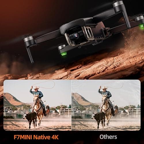 Bwine GPS Drones with 4K UHD Camera for Adults Beginner, F7MINI 249g Foldable FPV RC Quadcopter with 5G-1640Ft Transmission, Smart Return, Follow, Waypoint, Circle Fly Beginner Mode, No FAA Needed thumbnail 2