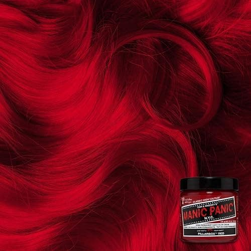 Manic Panic High Voltage® Classic Cream Formula Colour Hair Dye 118ml (Pillarbox® Red) thumbnail 3