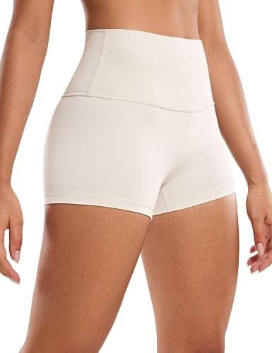 CRZ YOGA Butterluxe Biker Shorts 2.5"- High Waisted Yoga Workout Spandex Womens Running Volleyball Booty - Image 1