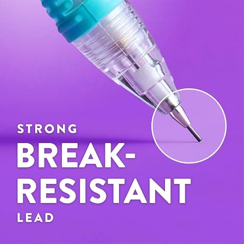 Paper Mate Clearpoint Mechanical Pencil, Break-Resistant, Color Block Edition, HB #2 Lead (0.7mm), 6 Count thumbnail 3