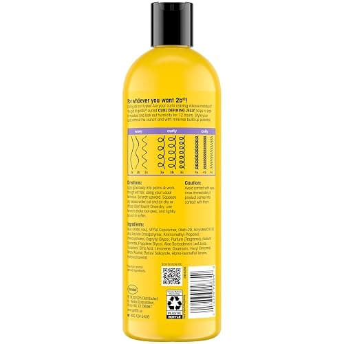 got2b Curled Defining Jelly, Curl Gel for Wavy to Coily Hair | Defines curls and waves, 72-hour frizz control, Moisture-locking with vitamin E and argan oil, Vegan, No crunch formula thumbnail 6
