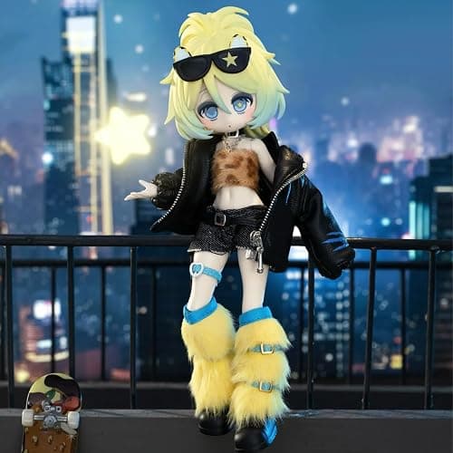 CALEMBOU BJD Blind Box, Kawaii Ten Thousand Escape Plans Series Ball Jointed Doll, Surprise Toys Collectable Action Figure Posable Dress Up Doll for Gifts thumbnail 8