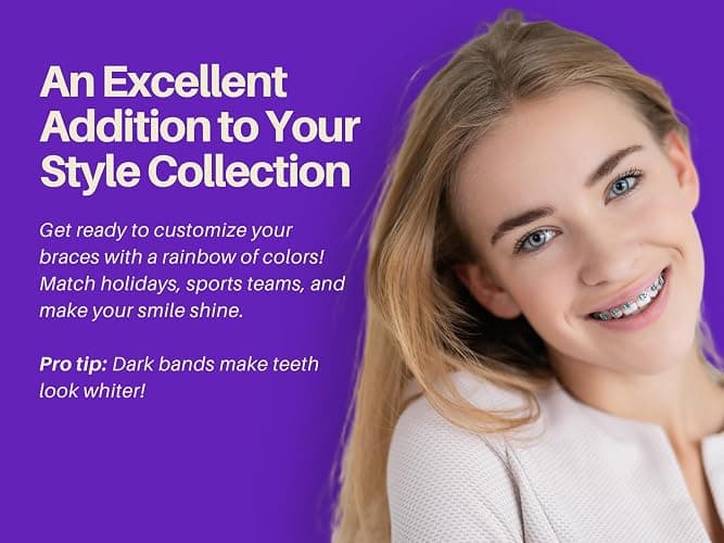 Ligas para Brackets Ortodoncia Dental braces color changing kit orthodontic Dental Ligature Ties for Brackets Change Braces Color Easily DIY Braces Color Kit 1040pcs thumbnail 11