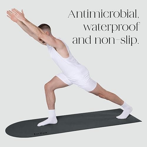 Bala Yoga Mat for Home Gym, Non-Slip Exercise Mat for Home Yoga | Indoor Exercising Floor Mat for Stretching, Pilates, Aerobics & Fitness - Outdoor / Indoor Exercise Equipment thumbnail 3
