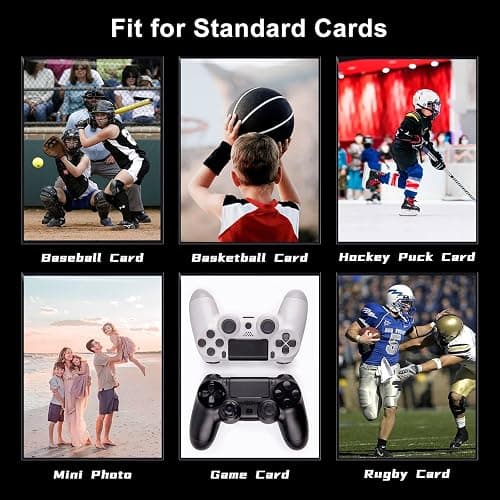 1000ct Soft Trading Card Sleeves - Clear Penny Sleeves, Toploaders for Trading Cards, Card Protector Sleeves for Standard Cards, Baseball Cards, Sports Cards, Game Cards, MTG, Football Cards thumbnail 5