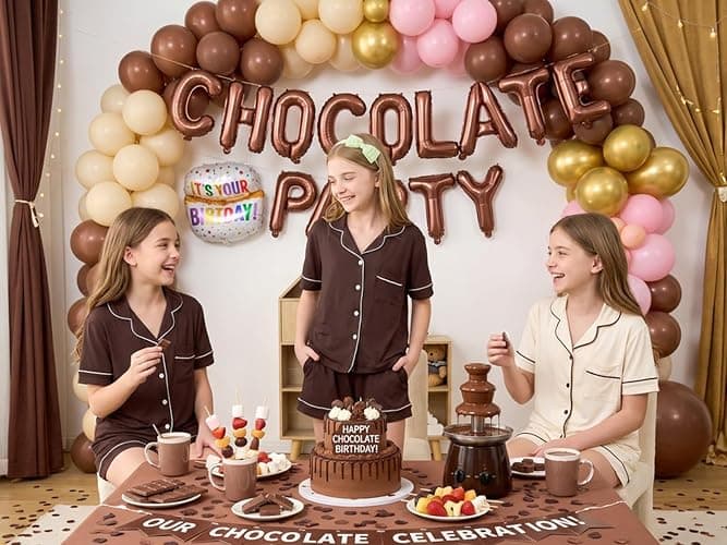 Hupohoi Big Kids Button Down Pajama Sets 2 Pieces Solid Color Sleepwear PJS | Solid Color, Button Down, Unisex Pajama Sets, Teens/Big Kids 6-16 Years, 2pcs Shorts Set, Sleepwear/Gift/Party/Play/Outfit thumbnail 4