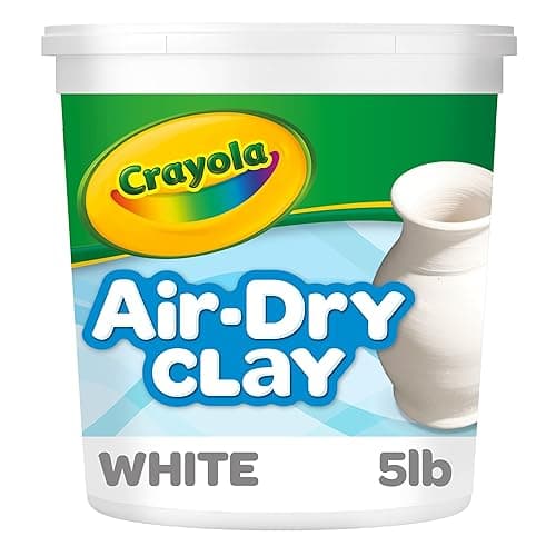 Crayola Air Dry Clay (5lbs), Teacher Supplies, Natural White Modeling Clay for Kids, Sculpting Material, Bulk Craft Supplies for Art Classrooms thumbnail 4