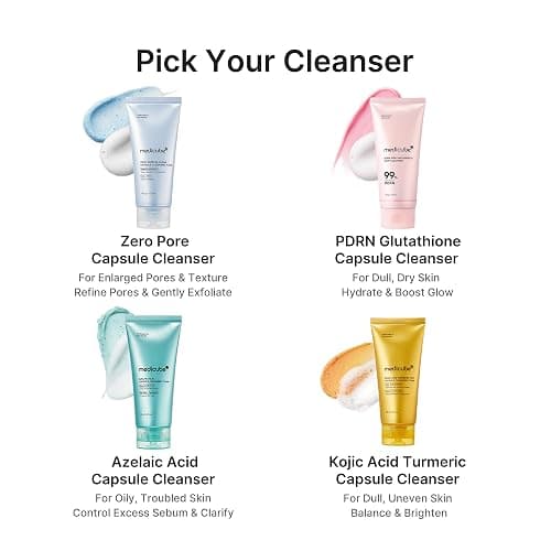 medicube Facial Cleanser PDRN Pink Glutathione Capsule Foam Cleanser | Daily Face Wash for Pore Care, Uneven Skin Tone, Texture | Hydrating & Nourishing Deep Cleansing | Korean Skincare, 4.23 oz thumbnail 7