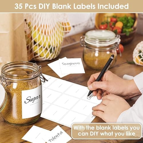 372 PCS Preprinted Minimalist Home Laundry Bathroom Labels for Organizing | Household Labels with DIY Blank Labels, Waterproof Oil Resistant Stickers for Bathroom Laundry Home Organization Supplies thumbnail 5