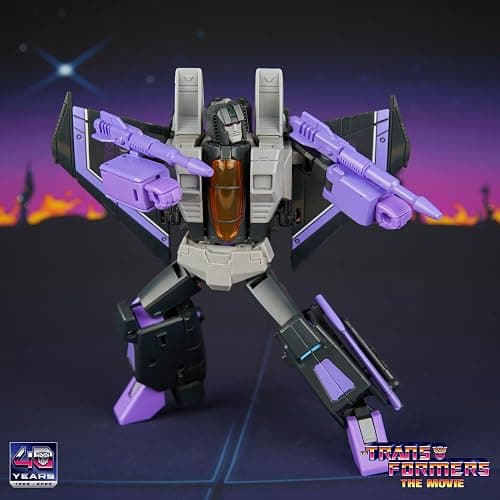 Transformers Studio Series The The Movie Skywarp Voyager Class 6.5-Inch Converting Action Figure, Robot Toys for Ages 8+ | Transformers Studio Series 7 Inch Action Figure Voyager Class (2026 Wave 2) - Skywarp thumbnail 5