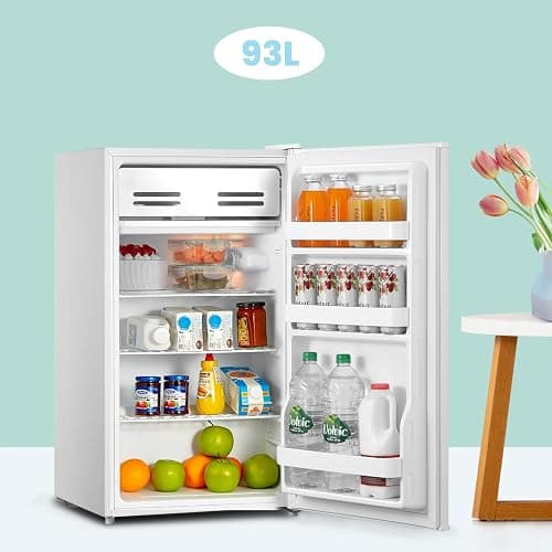 COMFEE' RCD93WH2(E) Frigorifero Monoporta 93L Zona di raffreddamento rapido, controllo della temperatura, Silenzioso, Sicuro, Frigo Per applicazioni in Hotel, Casa, Ufficio, Colore Bianco thumbnail 2