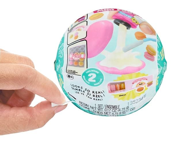 MGA's Miniverse Make It Mini Food Cafe Series 2 - DIY Resin Play in Blind Ball Packaging - Unbox Surprise Ingredients & Kitchen Accessories - Great for Kids and Collectors Aged 8+ thumbnail 2