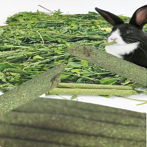 Dbeans Flourithing 150g 3 Types of Combined Chew Toys Molar Sticks Sweet Bamboo Apple Branch Timothy Grass for Pets Chinchilla Squirrel Gerbil Hamster Squirrel Guinea Pigs thumbnail 5