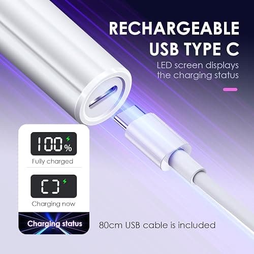 Mini UV Light for Gel Nails: Rechargeable Handheld UV Nail Lamp with Magnetic Stand, Flash Cure Light, Fast Curing, Suitable for Home Manicure and Salon thumbnail 9