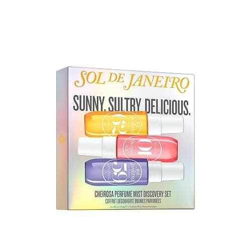 Sol de Janeiro Cheirosa Perfume Mist Discovery Set Cheirosa 62, 40, and 59 | Beauty Minis, 3 x 1 fl oz., Gift Set - Image 1