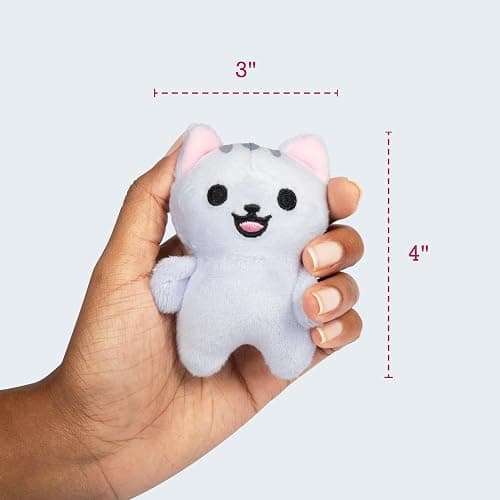 WHAT DO YOU MEME? Emotional Support Kitties by Relatable, Cuddly Stuffed Animals and Toys, Squishy Toys and Plushies, Great Ideas for Loved Ones of All Ages, Includes 5 Plushies with Carrying Basket thumbnail 8