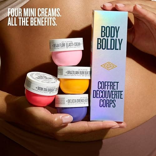 Sol de Janeiro Body Boldly Body Cream Discovery Set - Amazon Exclusive | Trial Size Beauty Minis, 4 Piece Gift Set - 25mL each thumbnail 2