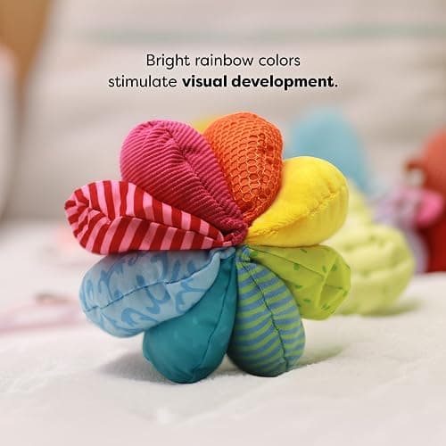 HABA Baby Balls - Machine Washable Baby Sensory Toys - Ideal Baby Toy for Teething, Tummy Time Toys for Ages 6 Months & up thumbnail 4