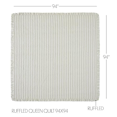 VHC Brands Finders Keepers 3 Piece Quilt Set (1 Queen Quilt, 2 Standard Shams) thumbnail 2