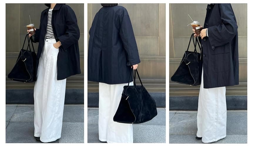 Soft Suede Satchels Bags for Women, Fashion Vintage Top-Handle Tote Bags,Large Capacity Casual Hobo Bag thumbnail 6