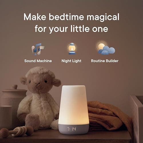 Hatch Rest Baby Sound Machine, Night Light | 2nd Gen | Registry Essential, Sleep Trainer, Routine Builder, Time-to-Rise Alarm Clock, White Noise Soother, Nursery Stories, Toddler Kids Bedroom (Wi-Fi) thumbnail 2