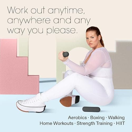 Bala Bars Dumbbell Set for Women & Men - Set of 2 Bars Designed for Walking, Strength Training, HIIT, Boxing & Aerobics - Hand Weights for Working Out at Home thumbnail 3