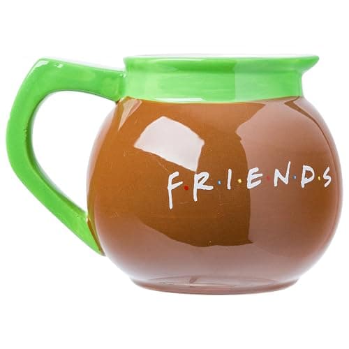 Silver Buffalo Friends Central Perk Coffee Pot Ceramic 3D Sculpted Mug, 20 Ounces thumbnail 3