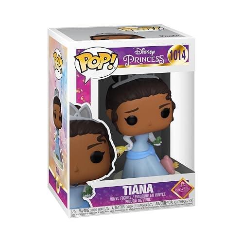 Funko POP! Disney: Ultimate Princess Tiana - Tiana | Official Cartoon/Animation Merch - Collectable Vinyl Figurine for Shelf Display - Birthday Gift Idea for Fans and Collectors - Image 1