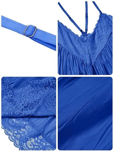 Yousify Women's Y2k Lace Cami Tops V Neck Babydoll Spaghetti Strap Going Out Tops Summer Cute Floral Flowy Camisole Shirts thumbnail 5