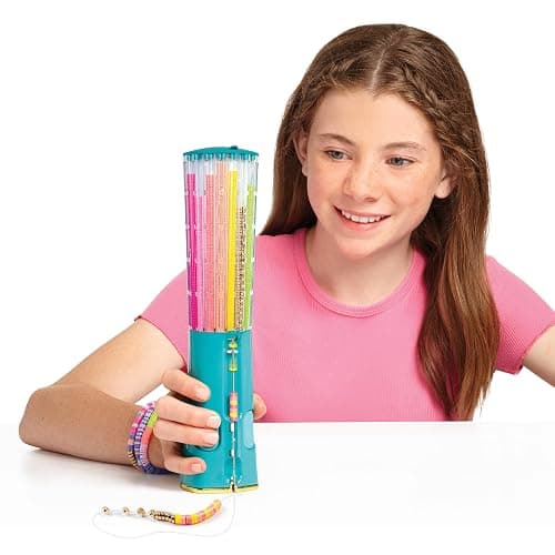 Make It Real: Swift Clicks - Heishi Bracelet Maker - 2047pc, DIY Jewelry Craft Kit, Design & Make 23 Bead Bracelets, Rotate-Click-Wear, Girls Kids 8+ thumbnail 7