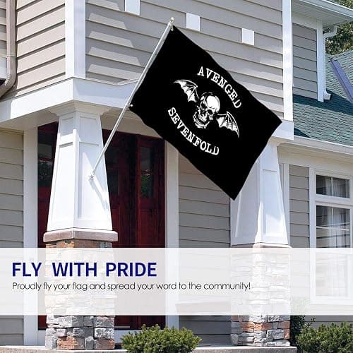 Avenged Sevenfold Hail to The King Garden Flag 3x5 Ft Decor Outdoor Banner Sign Party Parade Breeze Home Fade Proof Flags thumbnail 5
