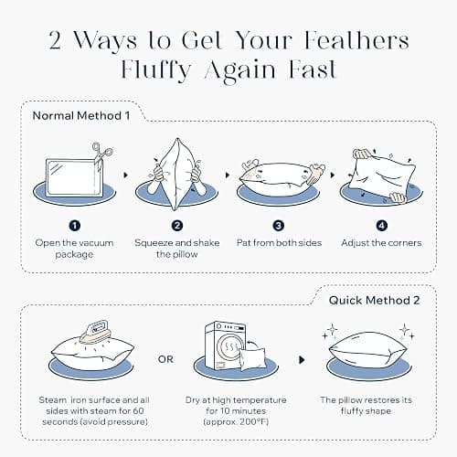 Phantoscope Premium Outdoor Pillow Inserts - Pack of 2 Square Form Water Resistant Polyester Throw Pillows, Couch Sham Cushion Stuffer, 18 X 18 inches thumbnail 7