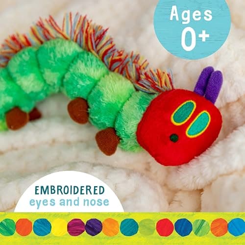 KIDS PREFERRED World of Eric Carle, The Very Hungry Caterpillar Bean Bag Toy, 10 inches thumbnail 5