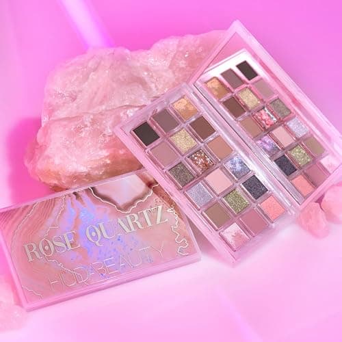 Huda Beauty Rose Quartz 18 Eyeshadow Palette thumbnail 4