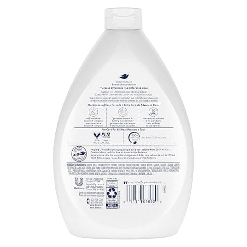 Dove Advanced Care Deep Moisture Hand Wash for soft, smooth skin Bottle Refill nourishes skin 10 layers deep 1 L (Pack Of 3) thumbnail 3