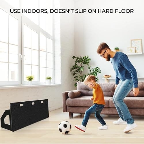 ZivPlay Soccer Rebounder Board Soccer Wall Kick Back Trainer with 2 Rebound Angles for Ball Passing and Bounce Back Training thumbnail 5